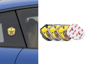 Car Badges Customizable Force Metal Design
